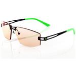 AROZZI herní brýle VISIONE VX-600 Green/ černozelené obroučky/ jantarová skla