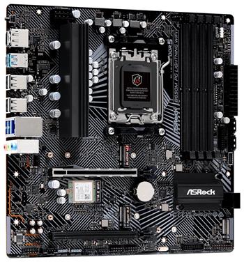 ASRock B650M PG LIGHTNING WIFI / AMD B650 / AM5 / 4x DDR5 DIMM / 3x M.2 / HDMI / DP / USB-C / WiFi / mATX