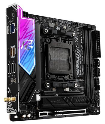 ASRock B850I Lightning WiFi / AMD B850 / AM5 / 2x DDR5 DIMM / 2x M.2 / HDMI / USB-C / WiFi / Mini-ITX