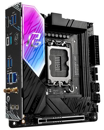 ASRock B860I Lightning WiFi / Intel B860 / LGA1851 / 2x DDR5 / 2x M.2 / HDMI / Thunderbolt 4 / WiFi / Mini-ITX