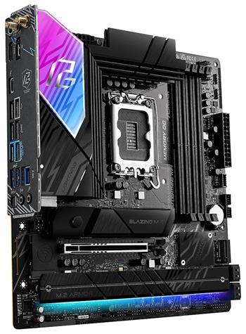 ASRock B860M Lightning WiFi / Intel B860 / LGA1851 / 4x DDR5 / 4x M.2 / HDMI / DP / Thunderbolt 4 / WiFi / mATX