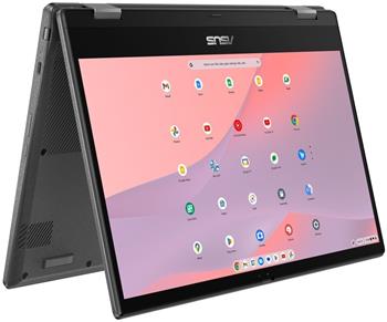 ASUS ChromeBook CM1/ MediaTek 520/ 8GB/ 128GB/ ARM Mali-G52 MC2/ 14"FHD,lesklý,touch/ Chrome OS EDU/ šedý