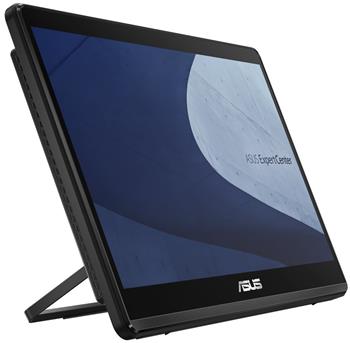 ASUS ExpertCenter/E1 AiO E1600/15,6"/FHD/T/N4500/4GB/128GB SSD/UHD/bez OS/Black/2R