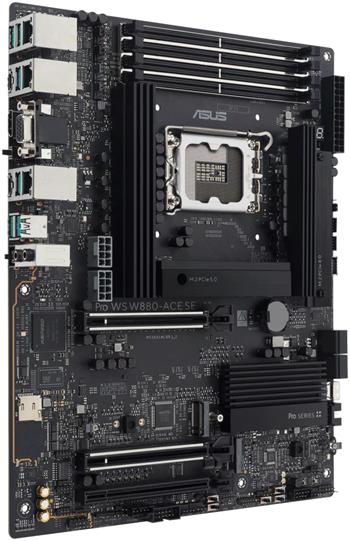 ASUS Pro WS W880-ACE SE / Intel W880 / Intel LGA1851 / 4x DDR5 / M.2 / USB Type-C / ATX