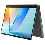 ASUS Vivobook Flip/ CORE ULTRA 5 226V/ 16GB/ 512GB SSD/ Intel® Graphics/ 14"WUXGA,touch/ W11H/ šedý