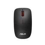 ASUS WT300/Cestovní/Optická/1 600 DPI/Bezdrátová USB/Černá-červená