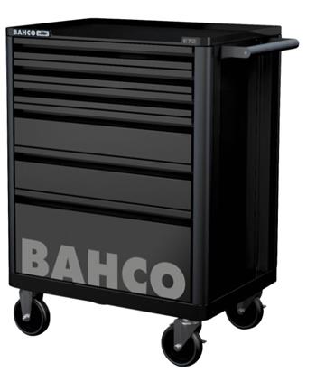 Bahco, Robustní vozík se 6 zásuvkami, s ochrannými nárazníky, 1472K6BLACK