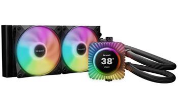 Be quiet! vodní chladič CPU Light Loop IO LCD ARGB 240mm / 2x120mm PWM fan / displej / IO ekosystém /Intel i AMD / čern