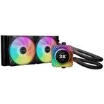 Be quiet! vodní chladič CPU Light Loop IO LCD ARGB 240mm / 2x120mm PWM fan / displej / IO ekosystém /Intel i AMD / čern