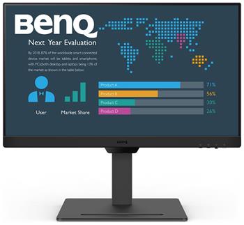 BENQ 24" LED BL2490T/ 1920x1080/ IPS panel/ 1300:1/ 5ms/ DP/ 2xHDMI/ repro/ výškově nastavitelný/černý