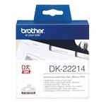 Brother - Kontinuální papírová páska DK-22214, černá na bílé, šířka 12 mm