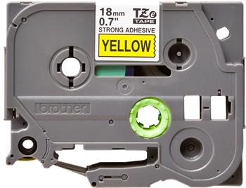 Brother - Originální kazeta s páskou TZ-S641, černá na žluté, šířka 18 mm