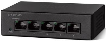 Cisco SF110D-05-EU, 5x10/100 Desktop Switch