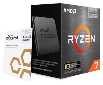 CPU AMD Ryzen 7 5800X3D 8core (3,4GHz, AM4)