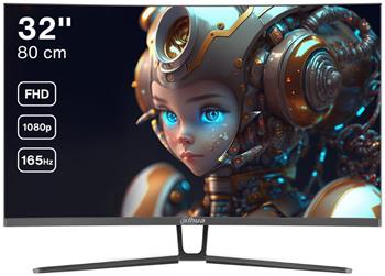 DAHUA 32" LED LM32-E230CN/ herní/ VA panel/ 1920x1080 (FHD)/ 3000:1/ 1ms/ 300 cd/m2/ HDMI/ DP/ VESA 75x75/ černý