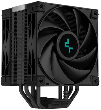 DEEPCOOL chladič AK400 Zero Dark Plus / 2x 120mm fan / 4x heatpipes / PWM / pro Intel i AMD / komplet černý