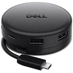 DELL Pro Travel Hub DA326/ dokovací stanice/ 2x USB-C/ 2x USB/ HDMI/ RJ-45/ DP