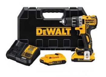 Dewalt AKU kompaktní vrtačka/šroubovák 18 V XR Li-Ion s bezuhlíkovým motorem DCD791D2