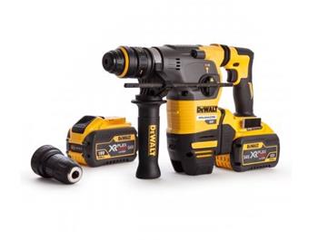 Dewalt Kombinované kladivo DeWALT DCH334X2, 54 V, 30 mm + rychlovýměnné sklíčidlo
