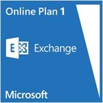 Elektronická licence: Microsoft CSP Exchange Online (Plan 1) předplatné 1 měsíc, vyúčtování měsíčně