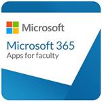 Elektronická licence: Microsoft CSP Microsoft 365 Apps for faculty (pro školy) předplatné 1 rok, vyúčtování ročně