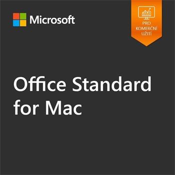 Elektronická licence: Microsoft CSP Office LTSC Standard for Mac 2024 - trvalá licence pro školy