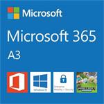 Elektronicky: Microsoft 365 A3 for students use benefit (pro studenty zdarma) předplatné 1 rok, vyúčtování ročně