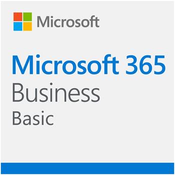Elektronicky: Microsoft CSP Microsoft 365 Business Basic EEA (no Teams) předplatné 1 rok, vyúčtování měsíčně