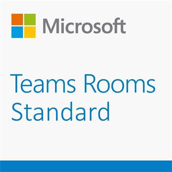 Elektronicky: Microsoft CSP Microsoft Teams Rooms Standard předplatné 1 rok, vyúčtování ročně