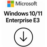 Elektronicky: Microsoft CSP Windows 10/11 Enterprise E3 předplatné na rok, platba ročně