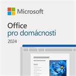 Elektronicky: MICROSOFT Office 2024 pro studenty a domácnosti / D-OEM OA3/ DA/ pouze s PC HAL3000