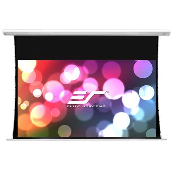 ELITE SCREENS plátno elektrické motorové 100" (254 cm)/ 16:9/ 124,5 x 221,4 cm/hliníkový case bílý/24" drop/Acoustic 4K