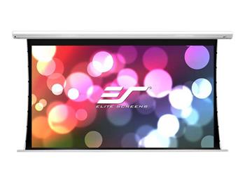 ELITE SCREENS plátno elektrické motorové 100" (254 cm)/ 16:9/124,5 x 221,5 cm/hliníkový case bílý/12" drop/Fiber Glass