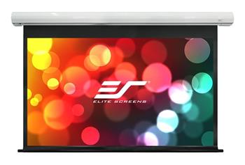 ELITE SCREENS plátno elektrické motorové 110" (279,4cm)/ 4:3/ 167,6×223,5cm/ case bílý/ 10" drop/ Fiber Glass