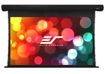 ELITE SCREENS plátno elektrické motorové 135" (343 cm)/ 16:9/168,1 x 299 cm/hliníkový case černý/6" drop/Fiber Glass