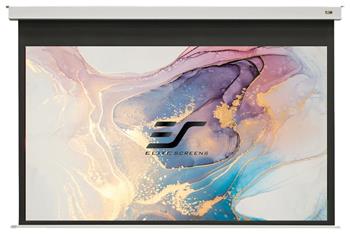 ELITE SCREENS plátno elektrické motorové stropní 100" (254cm)/ 16:9/ 124,5×221,4cm/ MaxWhite FG/ 12" drop