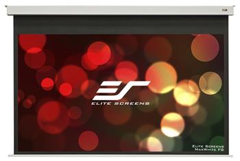 ELITE SCREENS plátno elektrické motorové stropní 110" (279,4cm)/ 16:9/ 137,2×243,8cm/ gain 1.1/ 12" drop