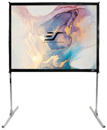 ELITE SCREENS plátno mobilní stativ 120" (304,8cm)/ 16:9/ 149,6×265,7cm/ gain 1.1/ CineWhite