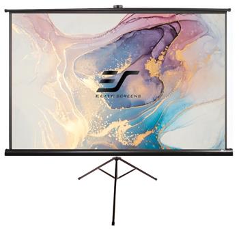 ELITE SCREENS plátno mobilní trojnožka 84" (213,4cm)/ 4:3/ 127×170,2cm/ gain 1.1/ case černý