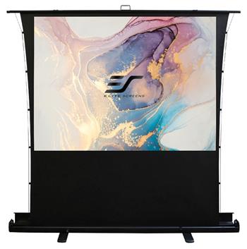 ELITE SCREENS plátno teleskopické od podlahy vzhůru 92" (233,7cm)/ 16:9/ 114,6×203,7cm/ gain 1.1/ case černý