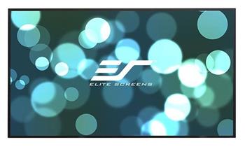 ELITE SCREENS plátno v pevném rámu 100" (254cm)/ 16:9/ 124,9×223,7cm/ gain 1.1/ CineWhite/ bezrámové