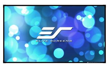 ELITE SCREENS plátno v pevném rámu 120" (304,8cm)/ 16:9/ 150,1×266,4cm/ Gain 1,0/ AcousticPro UHD/ bezrámové