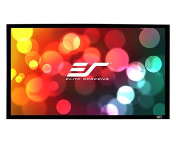 ELITE SCREENS plátno v pevném rámu 135" (342,9cm)/ 16:9/ 167,8×298,9cm/ gain 1.1/ rám černý 6cm