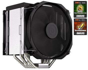 Endorfy chladič CPU Fortis 5 Dual Fan / 120mm + 140mm fan/ 6 heatpipes / PWM / pro Intel i AMD