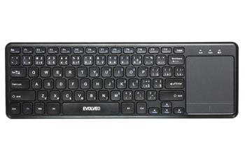 EVOLVEO WK32BG bezdrátová klávesnice s touchpadem, černá
