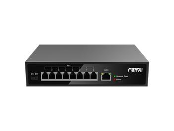 Fanvil PN8 - 2-vodičový PoE Switch, RJ45, 8 x RJ11