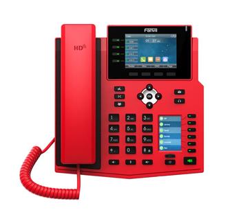 Fanvil X5U-R V2 SIP telefon červený