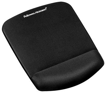 FELLOWES podložka pod myš a zápěstí PlushTouch černá