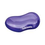 FELLOWES podložka pod zápěstí CRYSTAL/ 122mm x 18mm x 88mm/ gelová/ fialová