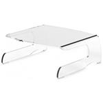 FELLOWES stojan pod monitor Clarity/ 320mm x 105mm x 256mm/ čirý